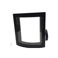 Round stove door