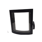 Round stove door