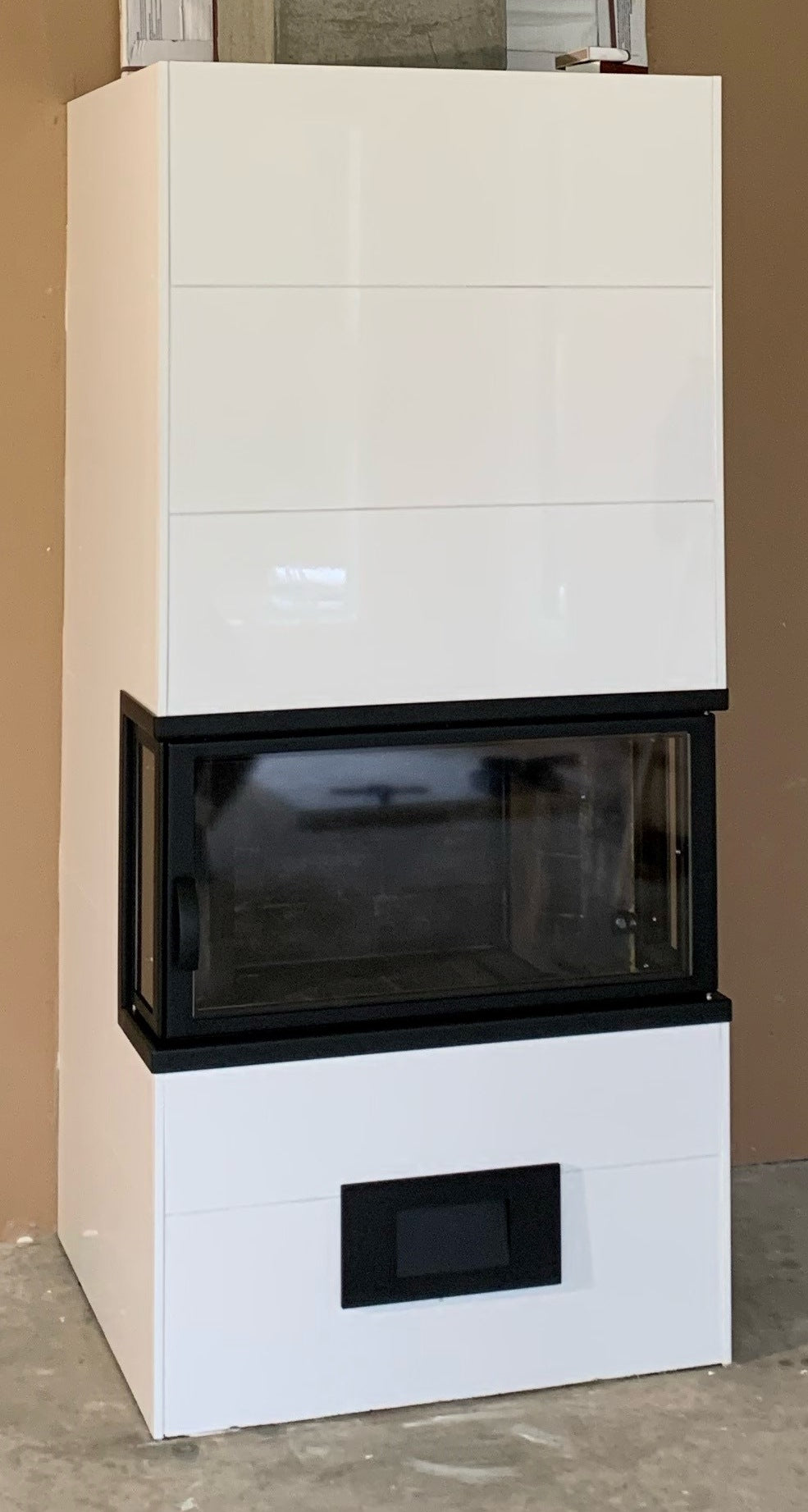 U-mallinen takkaluukku, uppomalli (750×280 mm)
